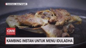VIDEO: Kambing Instan Untuk Menu Iduladha