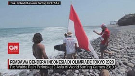 VIDEO: Pembawa Bendera Indonesia di Olimpiade Tokyo 2020
