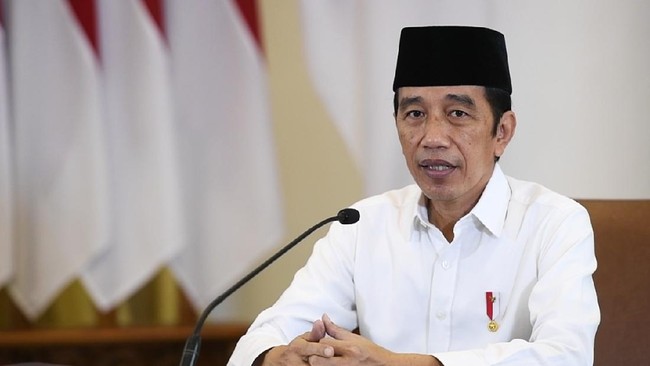 Presiden Jokowi meminta umat muslim untuk menyebarkan nilai-nilai Islam sebagai rahmat bagi seluruh alam semesta (rahmatan lil alamin).