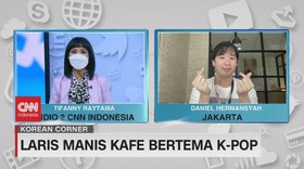 VIDEO: Laris Manis Kafe Bertema K-Pop
