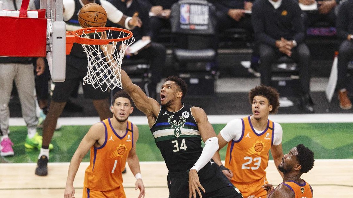 FOTO: Antetokounmpo dan Jalan 50 Tahun Bucks Juara NBA