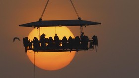 Ngopi In The Sky Gunung Kidul Pakai Crane, Pemda Minta Sesuai Aturan