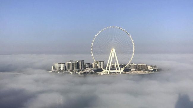 Bulan Oktober mendatang, wahana bianglala tertinggi di dunia Ain Dubai akan dibuka.