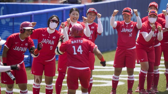 FOTO: Laga Pertama di Olimpiade Tokyo 2020