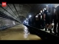 VIDEO: Banjir China, Ratusan Orang Terjebak di Jalur Kereta