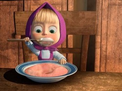 Lirik dan Terjemahan OST Masha and The Bear Viral Versi Remix Thailand