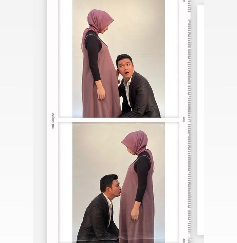Aldi Taher dan Salsabilih tengah jadi sorotan. Sang istri sedang mengandung anak pertama. Yuk intip potret mereka!