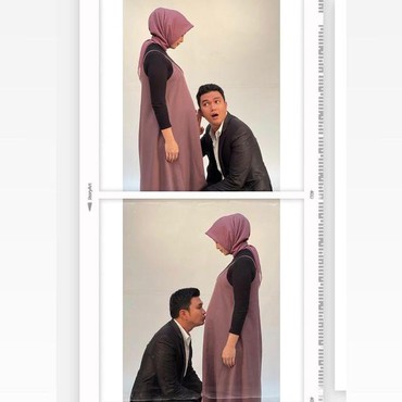 7 Foto Salsabilih Istri Aldi Taher yang Tengah Hamil Anak Pertama