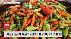 VIDEO: Harga Cabai Rawit Merah Tembus Rp.65 Ribu