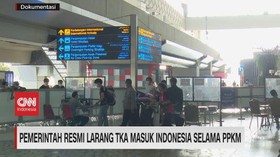 VIDEO: Pemerintah Resmi Larang TKA Masuk Indonesia