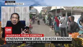 VIDEO: Penerapan PPKM Level 4 di Kota Bandung