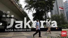 FOTO: PPKM Level 4 di Jakarta