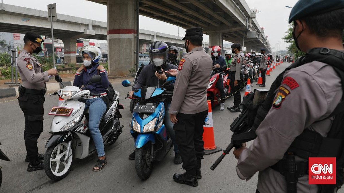 FOTO: PPKM Level 4 di Jakarta