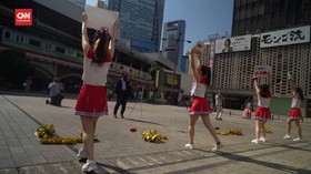 VIDEO: Aksi Pemandu Sorak Dukung Atlet Olimpiade Tokyo