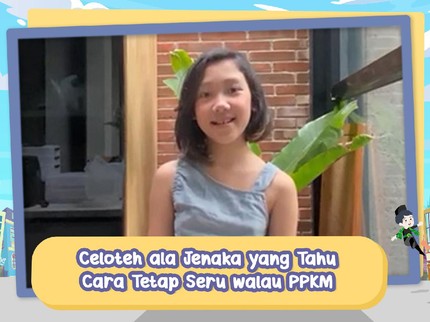 Celoteh ala Jenaka, Putri Cantik Tora Sudiro yang Tahu Cara Tetap Seru walau PPKM