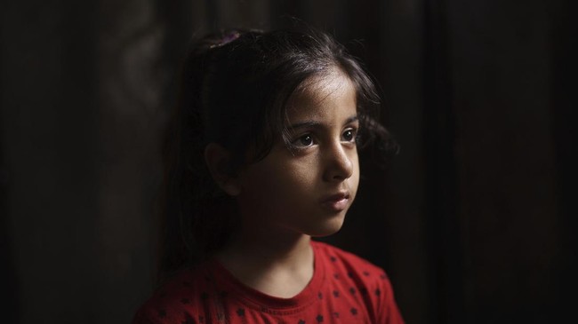 FOTO: Pendar Trauma di Sorot Mata Anak-anak Gaza