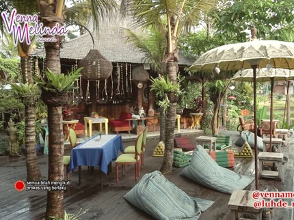 7 Potret Resort Mewah Pacar Azriel Hermansyah di Ubud, Sejuk dengan View Sawah