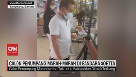 VIDEO: Calon Penumpang Marah-Marah di Bandara Soetta