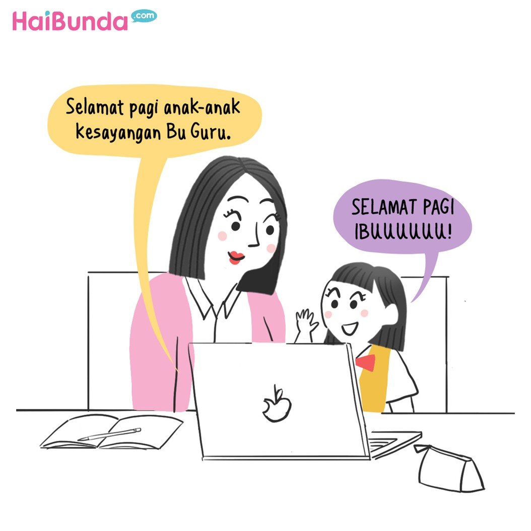 Dan, Drama Sekolah Online pun Dimulai