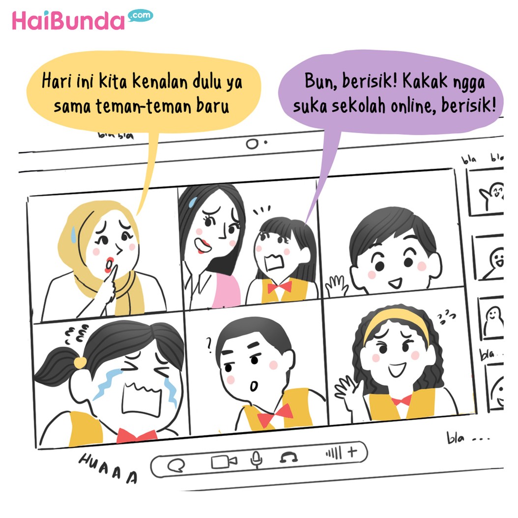 Dan, Drama Sekolah Online pun Dimulai