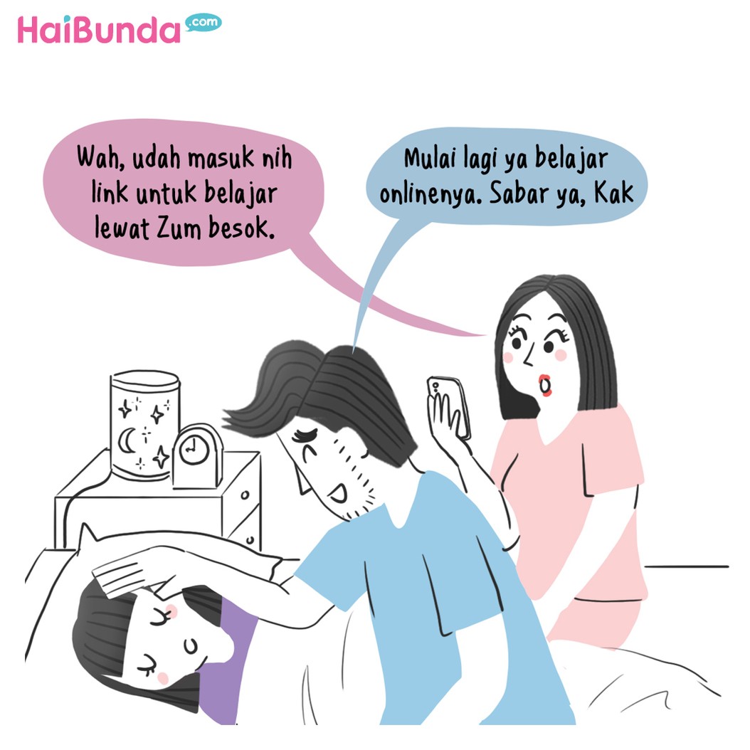 Dan, Drama Sekolah Online pun Dimulai
