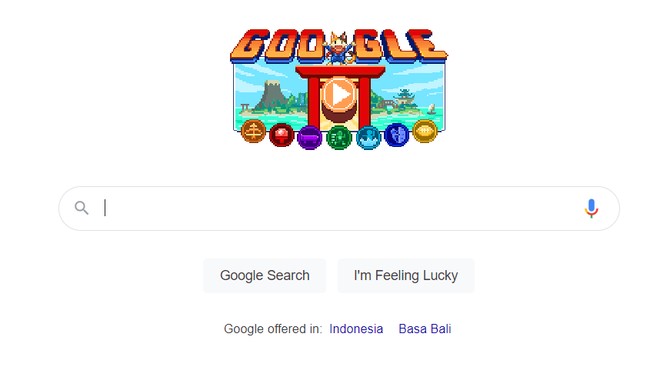 Berikut cara main game Google Doodle yang digelar untuk merayakan Olimpiade Tokyo 2020.