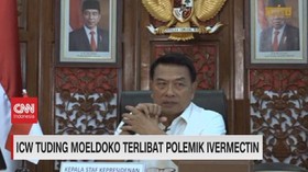 VIDEO: ICW Tuding Moeldoko Terlibat Polemik Ivermectin