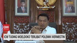 VIDEO: ICW Tuding Moeldoko Terlibat Polemik Ivermectin
