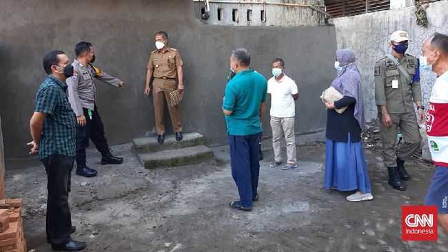 Members of the DPRD Pagari Jalan Rumah Tahfiz in Makassar Reported