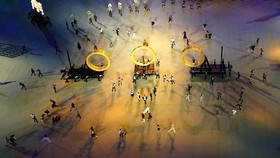 FOTO: Semarak Pembukaan Olimpiade Tokyo 2020