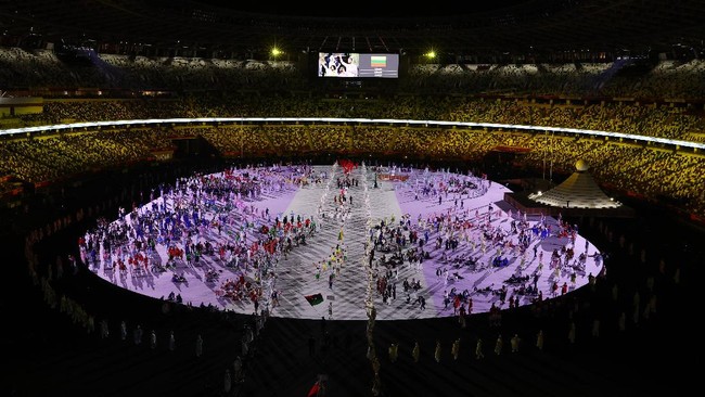 FOTO: Semarak Pembukaan Olimpiade Tokyo 2020
