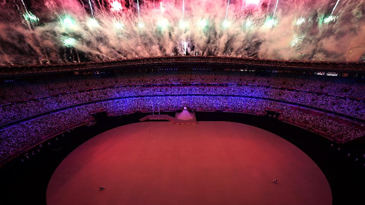 FOTO: Semarak Pembukaan Olimpiade Tokyo 2020