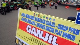Dua Titik di Bandung Uji Coba Ganjil Genap Sore Ini