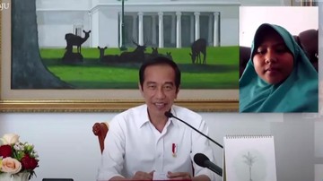 JOKOWI JAWAB PERTANYAAN ANAK-ANAK