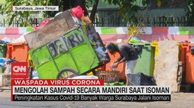 VIDEO: Isoman, Olah Sampah Mandiri Demi Keamanan