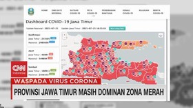 VIDEO: Provinsi Jawa Timur Masih Dominan Zona Merah