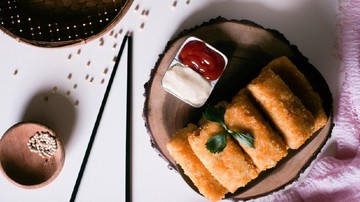 RISOL MINI PANGGANG JAMUR DAN KENTANG KEJU