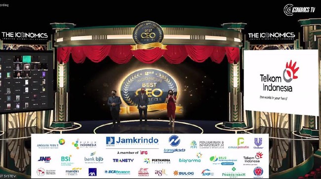 Direktur Utama TRANS TV & TRANS 7 Atiek Nur Wahyuni dinobatkan sebagai Best CEO in Media Category 2021 oleh The Iconomics.