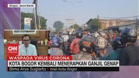 VIDEO: Kota Bogor Kembali Menerapkan Ganjil Genap