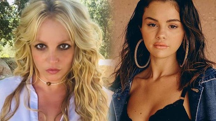 Sahabat Sejati, Selena Gomez Hadiahkan Britney Spears Produk Makeup dan Bikini Favorit
