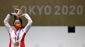 China Rebut Medali Emas Pertama Olimpiade Tokyo 2020