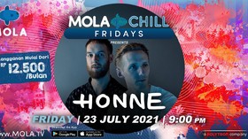 Santai Bareng Honne dan Vira Talisa di Mola Chill Fridays
