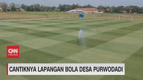 VIDEO: Cantiknya Lapangan Bola Desa Purwodadi