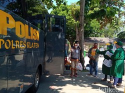 Alhamdulillah! Sempat Meroket, Kasus COVID di Klaten Mulai Menurun