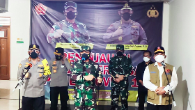 Ketua Satgas Covid-19 Tinjau RS Lapangan Bambanglipuro Bantul