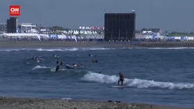 VIDEO: Debut Surfing di Olimpiade, Rio Waida Lolos 16 Besar