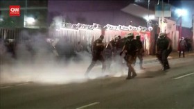 VIDEO: Demo Pemakzulan Presiden Brasil Diwarnai Bentrokan
