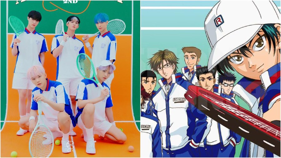 kolase cix dan anime