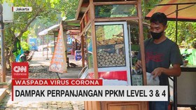 VIDEO: Dampak Perpanjangan PPKM Level 3 & 4