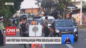 VIDEO: Hari Pertama Perpanjangan PPKM Berjenjang Kedua